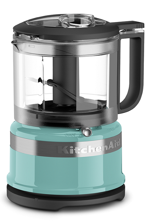 A Pistachio 3.5 Cup Food Chopper.