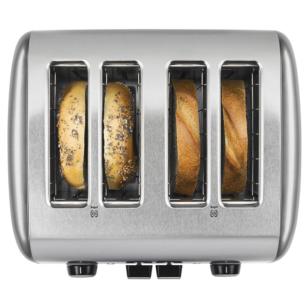 Grille-pain à 4 fentes KitchenAid® avec levier de remontée très haute manuelle