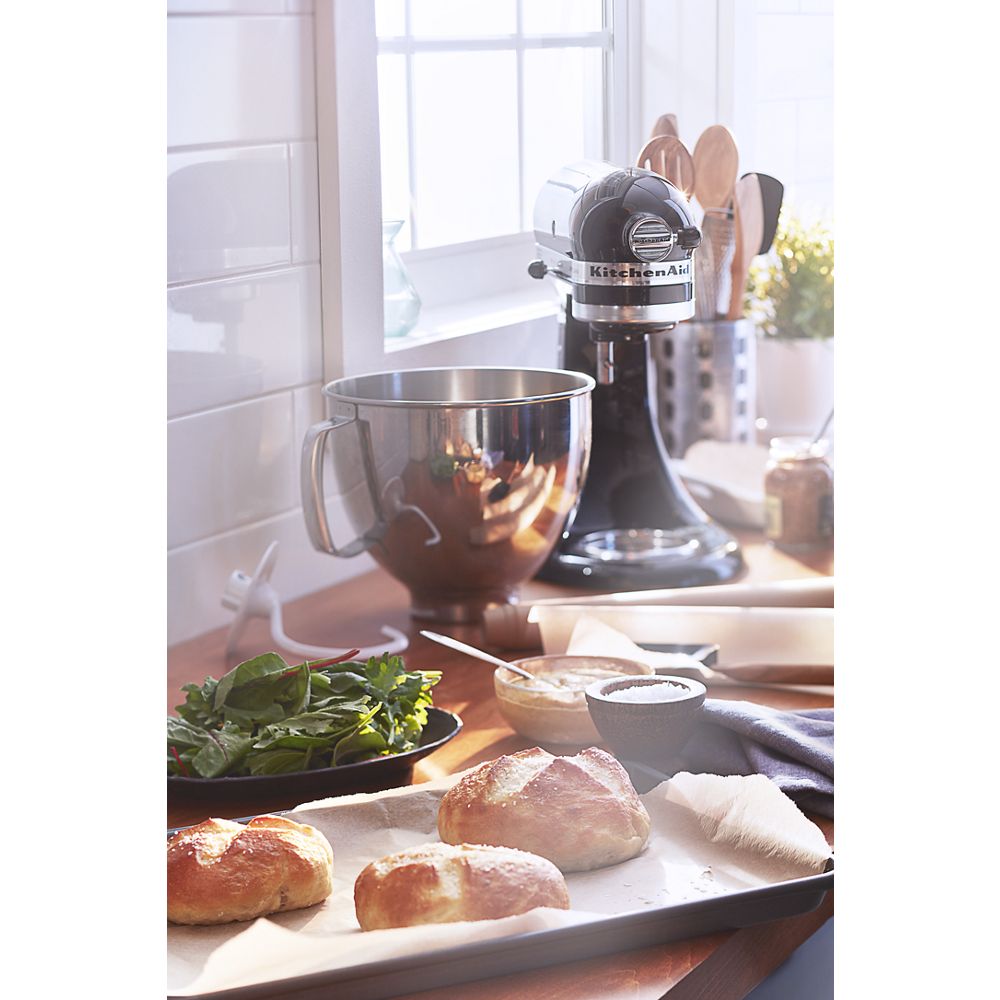 Value Bundle Artisan® Series 5 Quart Tilt-Head Stand Mixer with Flex Edge Beater