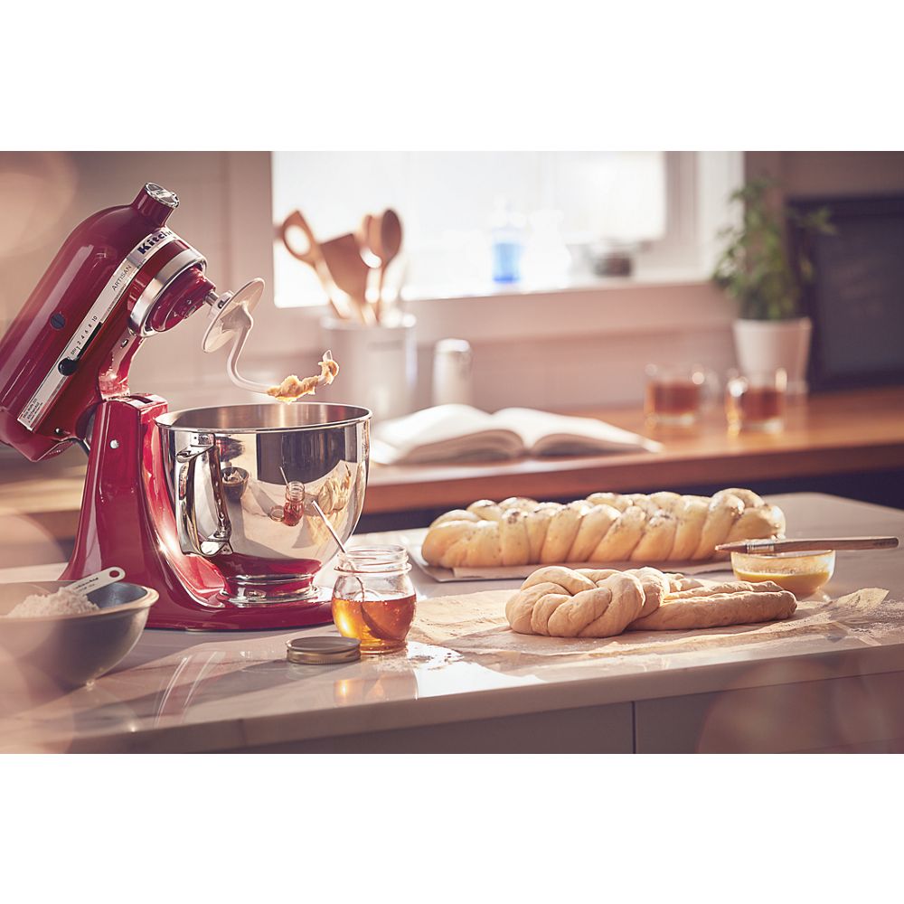 Value Bundle Artisan® Series 5 Quart Tilt-Head Stand Mixer with Flex Edge Beater