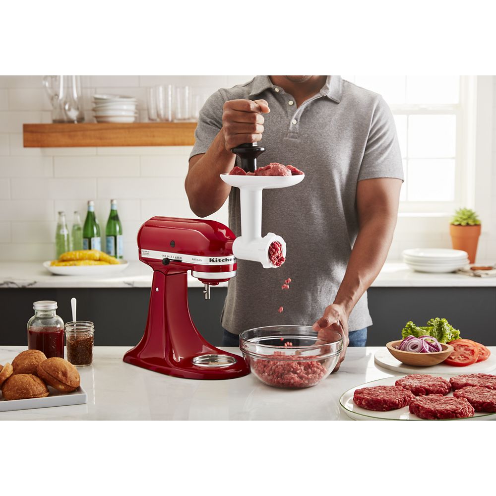 Ensemble de broyeur et bloc râpeur/éminceur KitchenAid® pour aliments frais