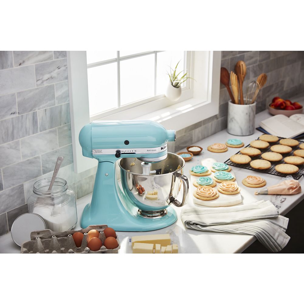 Value Bundle Artisan® Series 5 Quart Tilt-Head Stand Mixer with Flex Edge Beater
