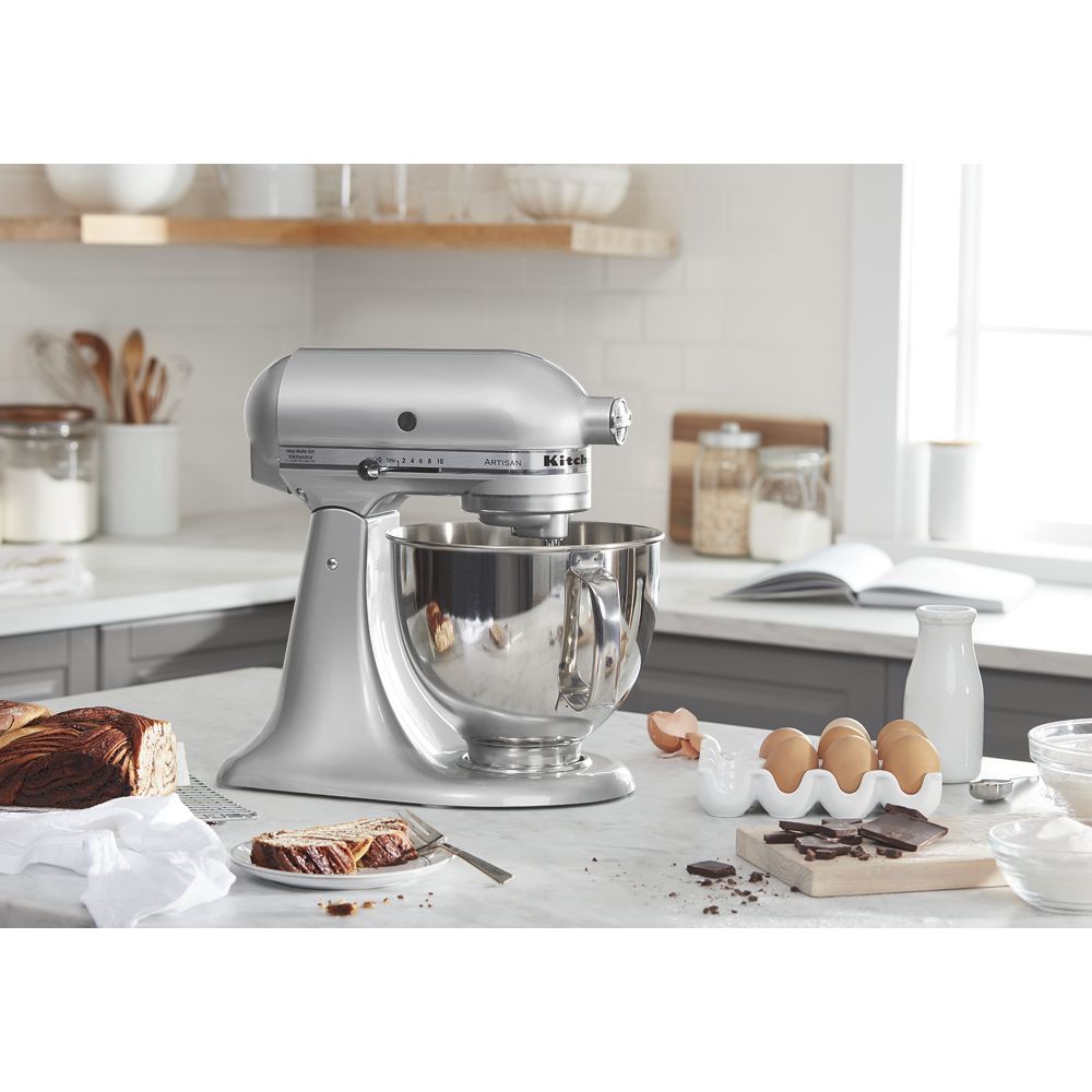 KitchenAid シルバー Artisan® Refurbished Series 5 Quart Tilt-Head Stand Mixer
