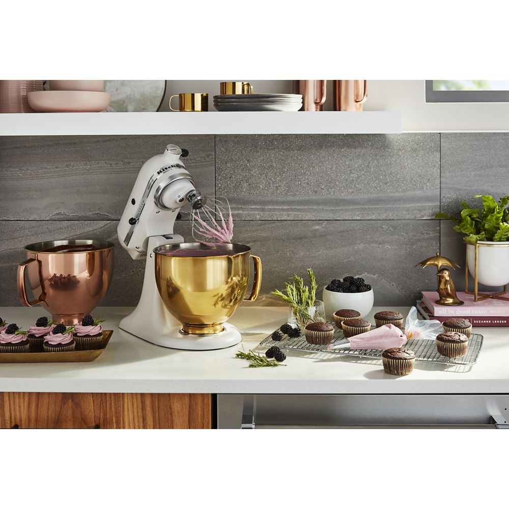 5 QT STAND MIXER STAINLESS STEEL BOWL