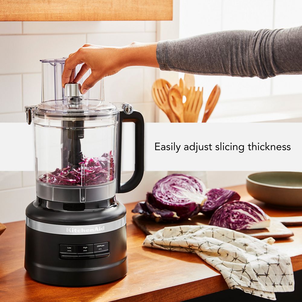 13-Cup Food Processor with Dicing Kit - Black Matte | KitchenAid CA