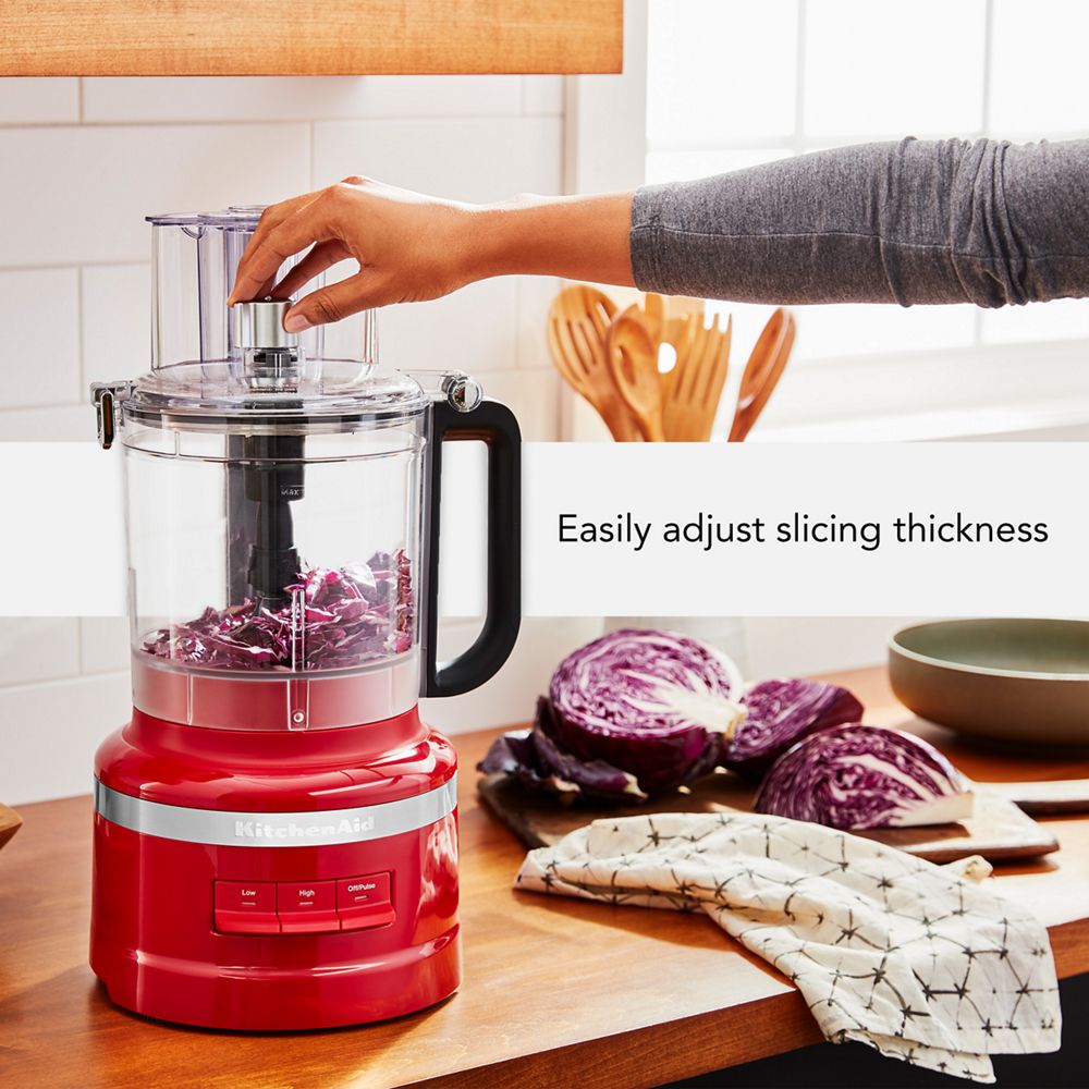 13-Cup Food Processor with Dicing Kit - Empire Red | KitchenAid CA