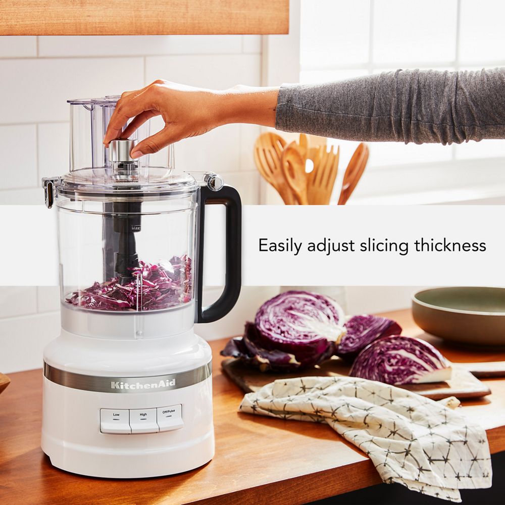 13-Cup Food Processor with Dicing Kit - White | KitchenAid CA