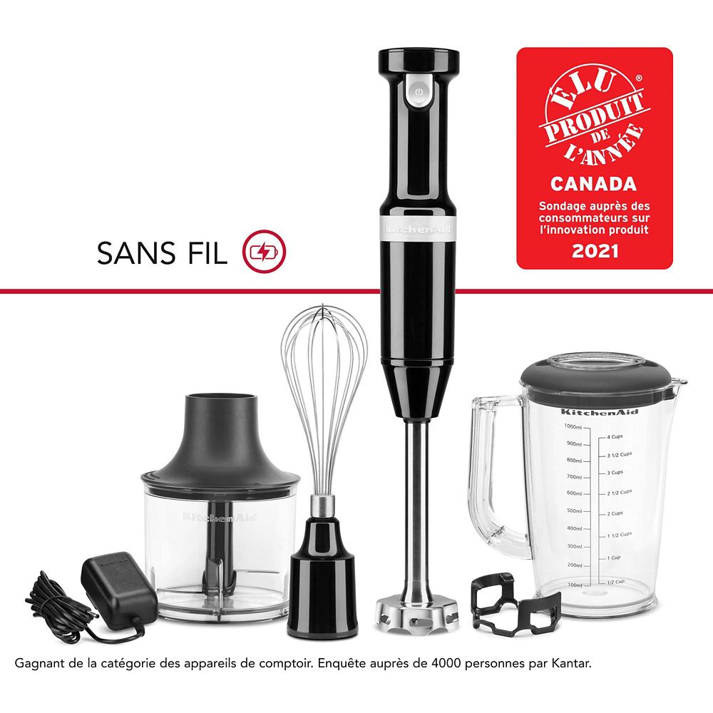 Mélangeur à main sans fil à vitesses variables