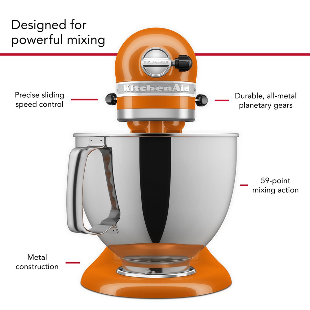 2021 Colour of the Year Honey Stand Mixer