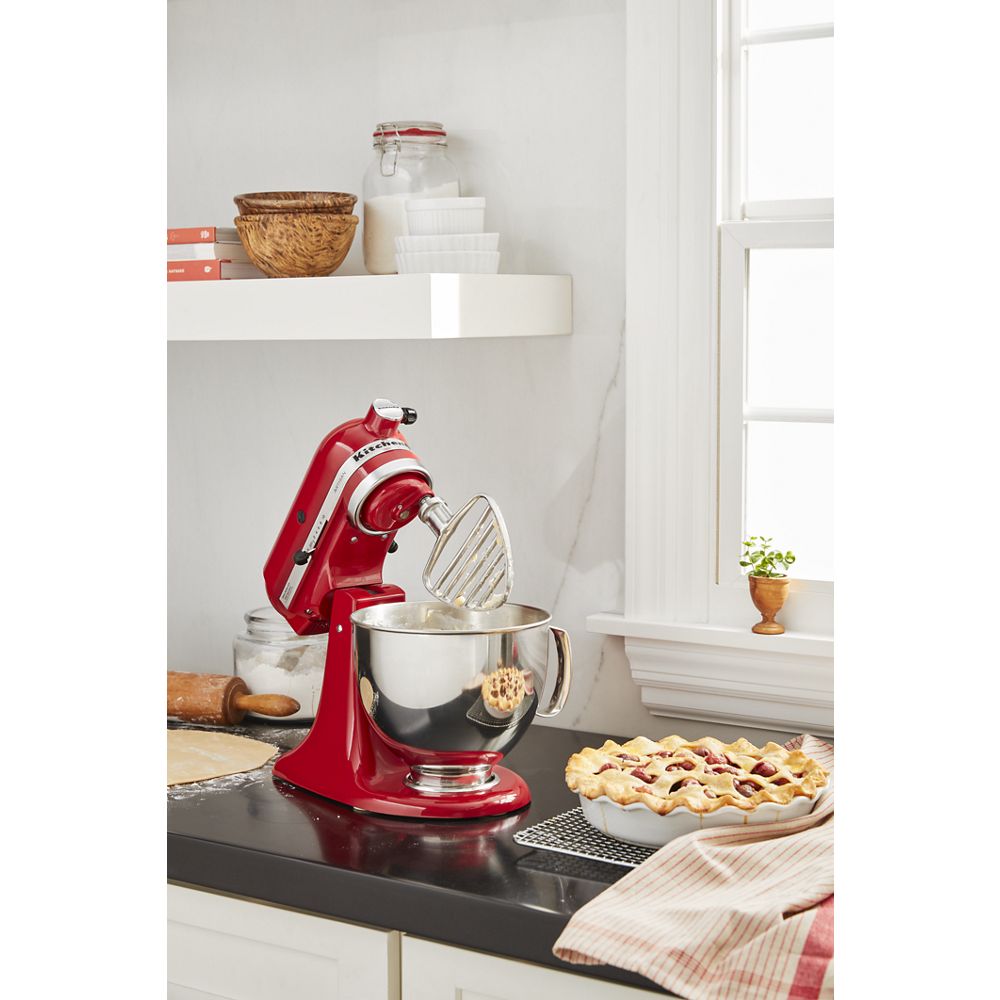 Acier inoxydable Batteur à pâtisserie pour batteurs sur socle à tête inclinable KitchenAid®