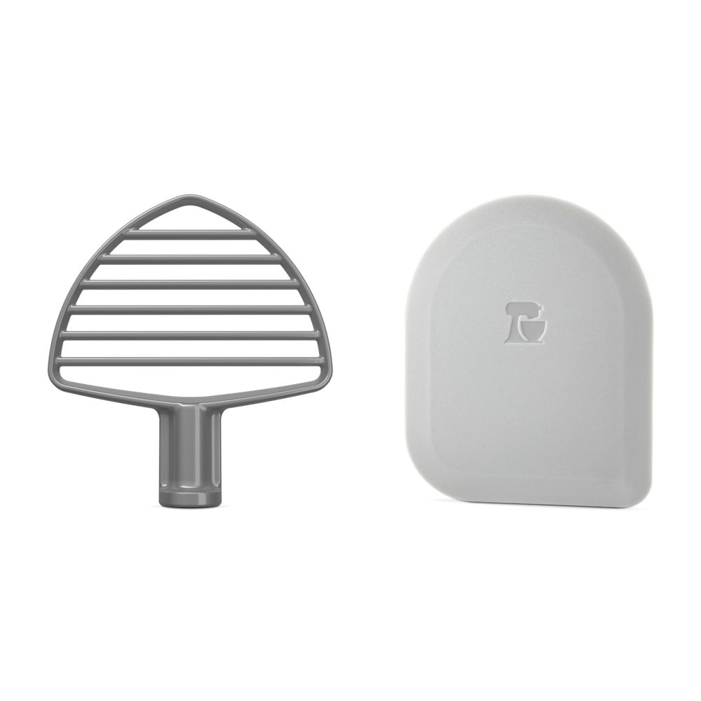 Accessoire-batteur à pâtisserie en acier inoxydable pour batteurs sur socle à bol relevable KitchenAid®