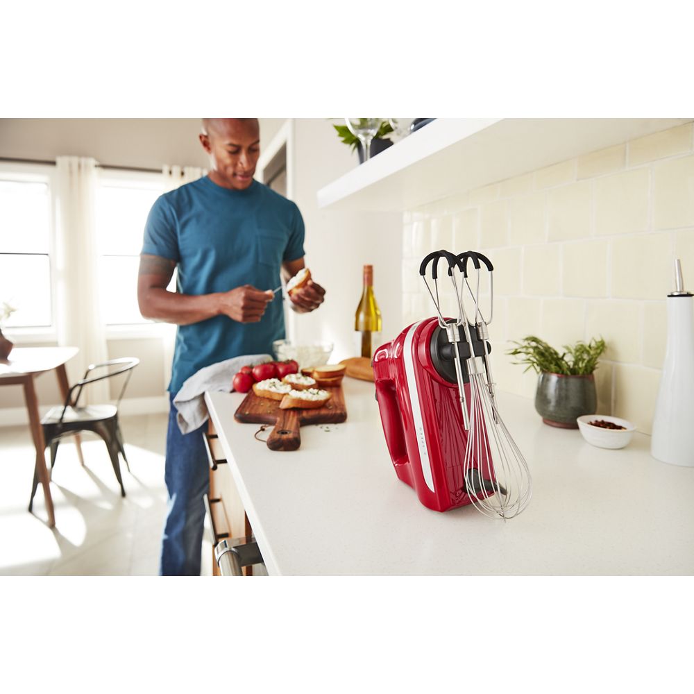 6 Speed Hand Mixer with Flex Edge Beaters
