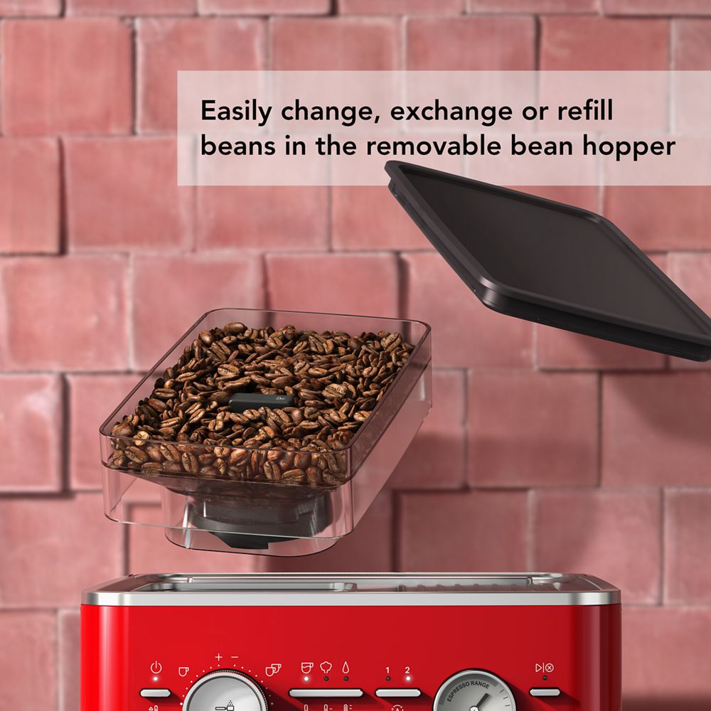 Couleur exclusivement à KitchenAid.ca - Machine à espresso semi-automatique avec moulin à meule