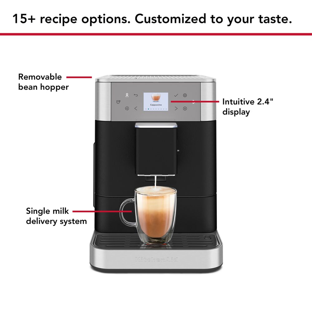 Couleur exclusivement à KitchenAid.ca - Machine à espresso entièrement automatique KF6