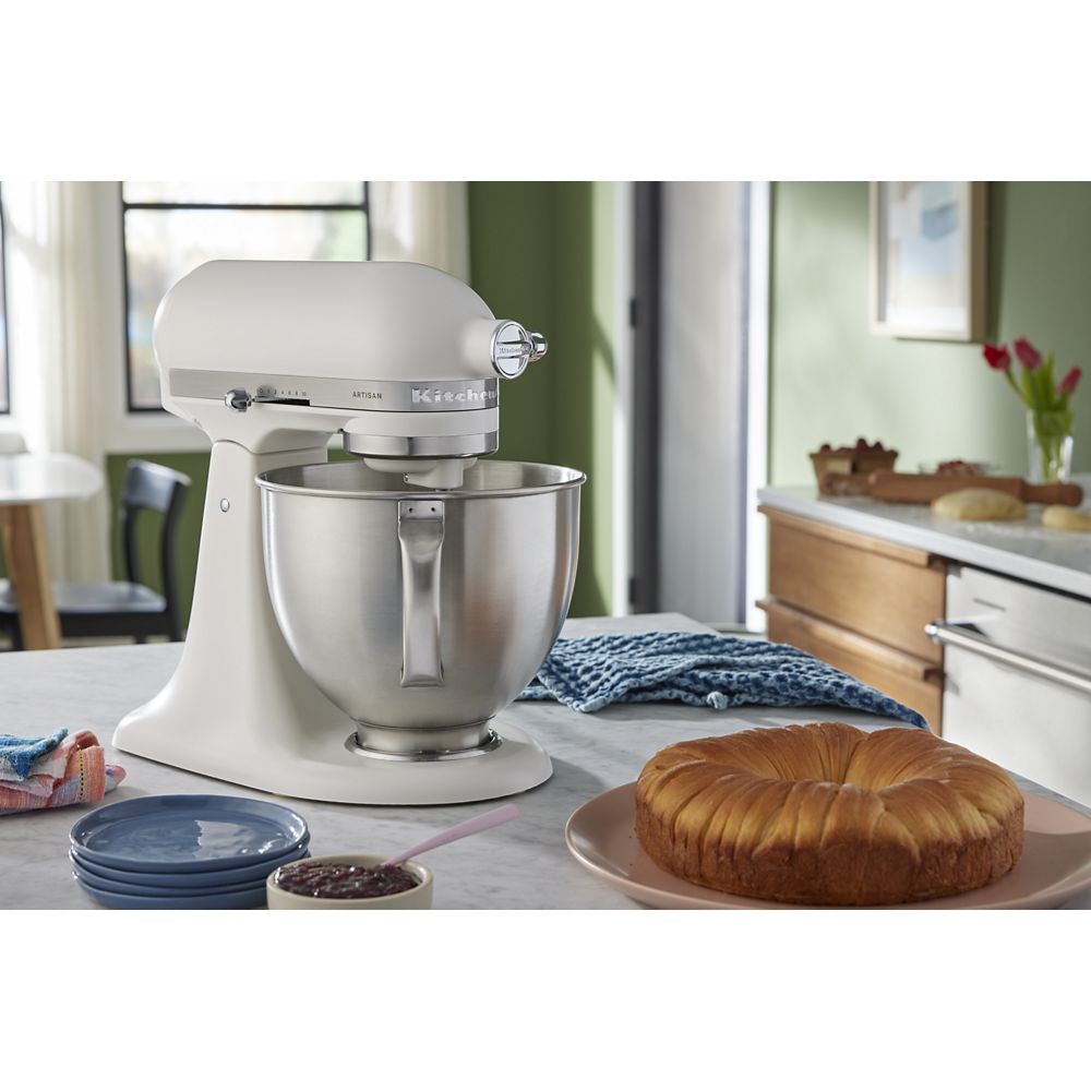 KitchenAid 5 Quart Tilt-Head Stand Mixer With Brushed Stainless Steel Bowl