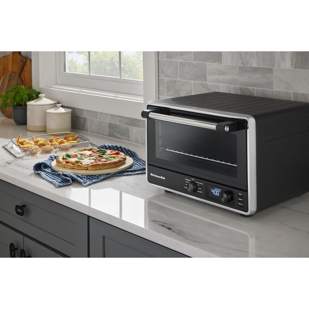 Four de comptoir numérique avec cuisson de pizza et friture à air