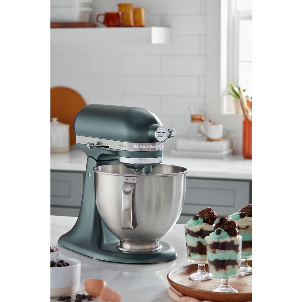 KitchenAid 5 Quart Tilt-Head Stand Mixer With Brushed Stainless Steel Bowl
