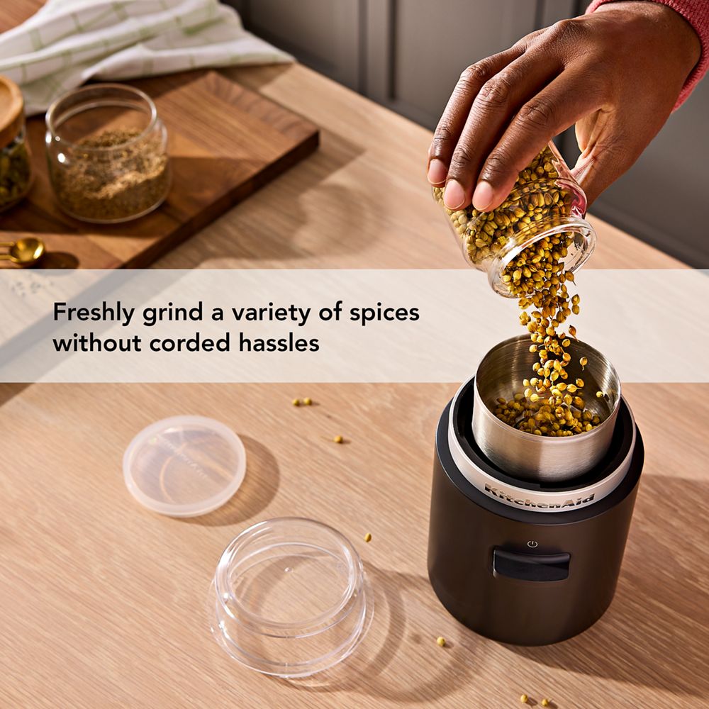Ensemble de moulin à épices KitchenAid Go® pour moulin à café sans fil