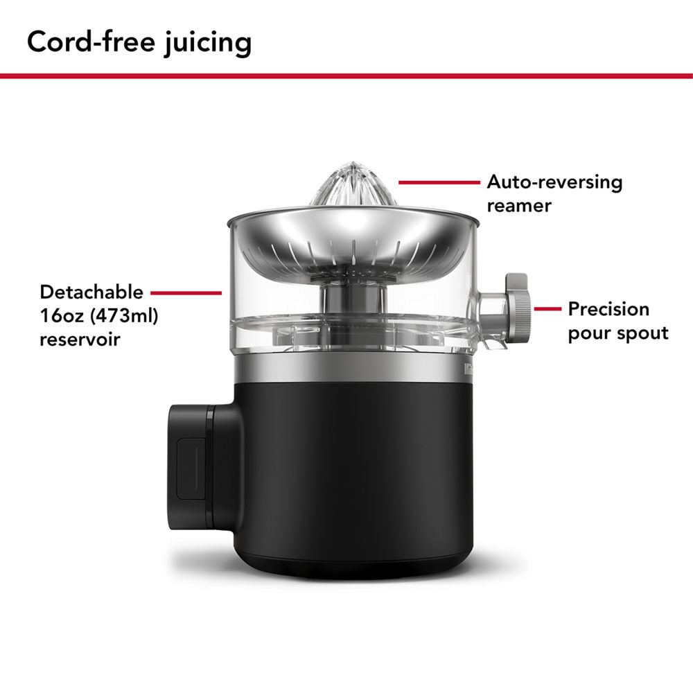 KitchenAid Go™ Cordless Citrus Juicer - battery included