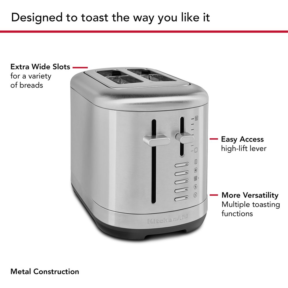 Grille-pain à 2 tranches