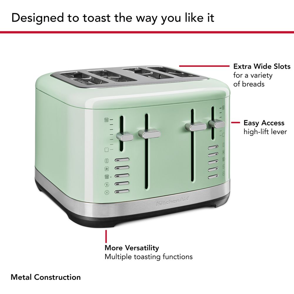 Grille-pain à 4 tranches