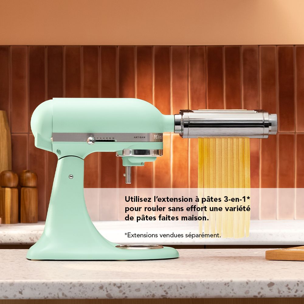 Batteur sur socle de la couleur de l’année 2026 Menthe verte