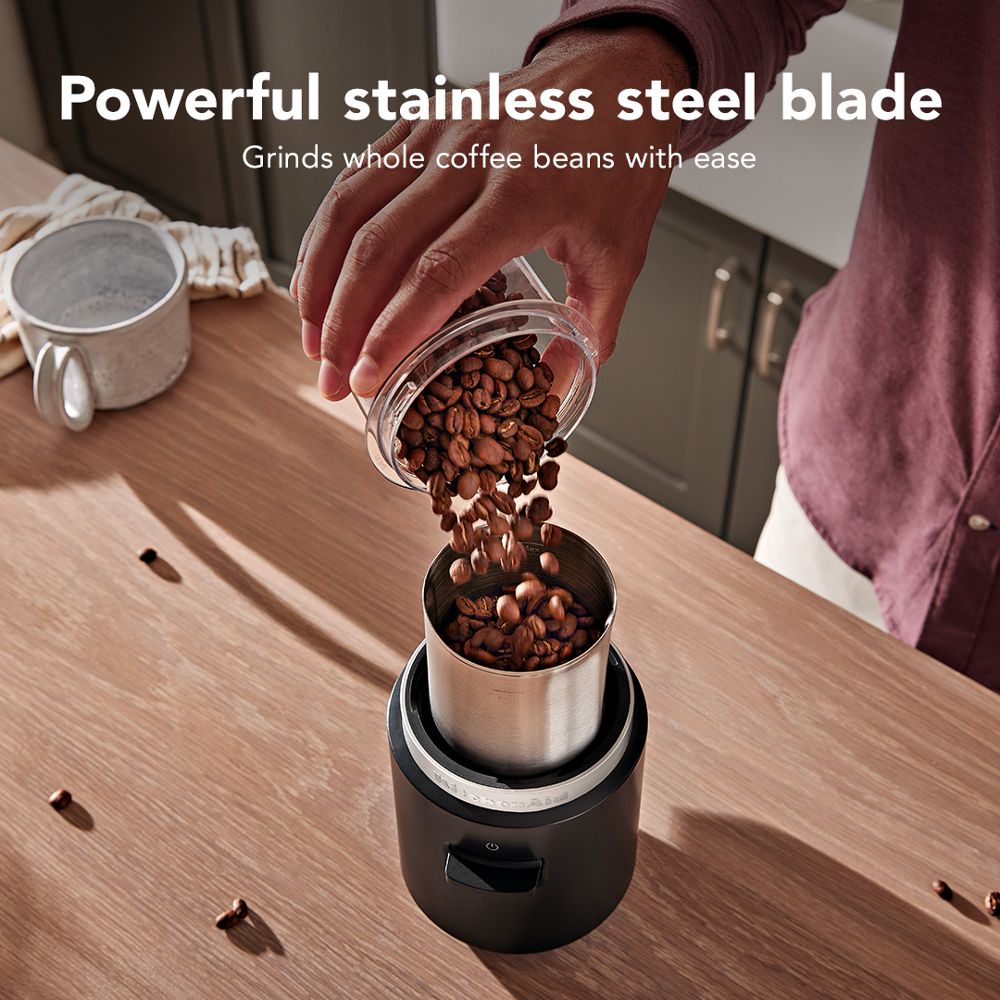 Moulin à café à lame KitchenAid Go™ sans fil - pile non comprise