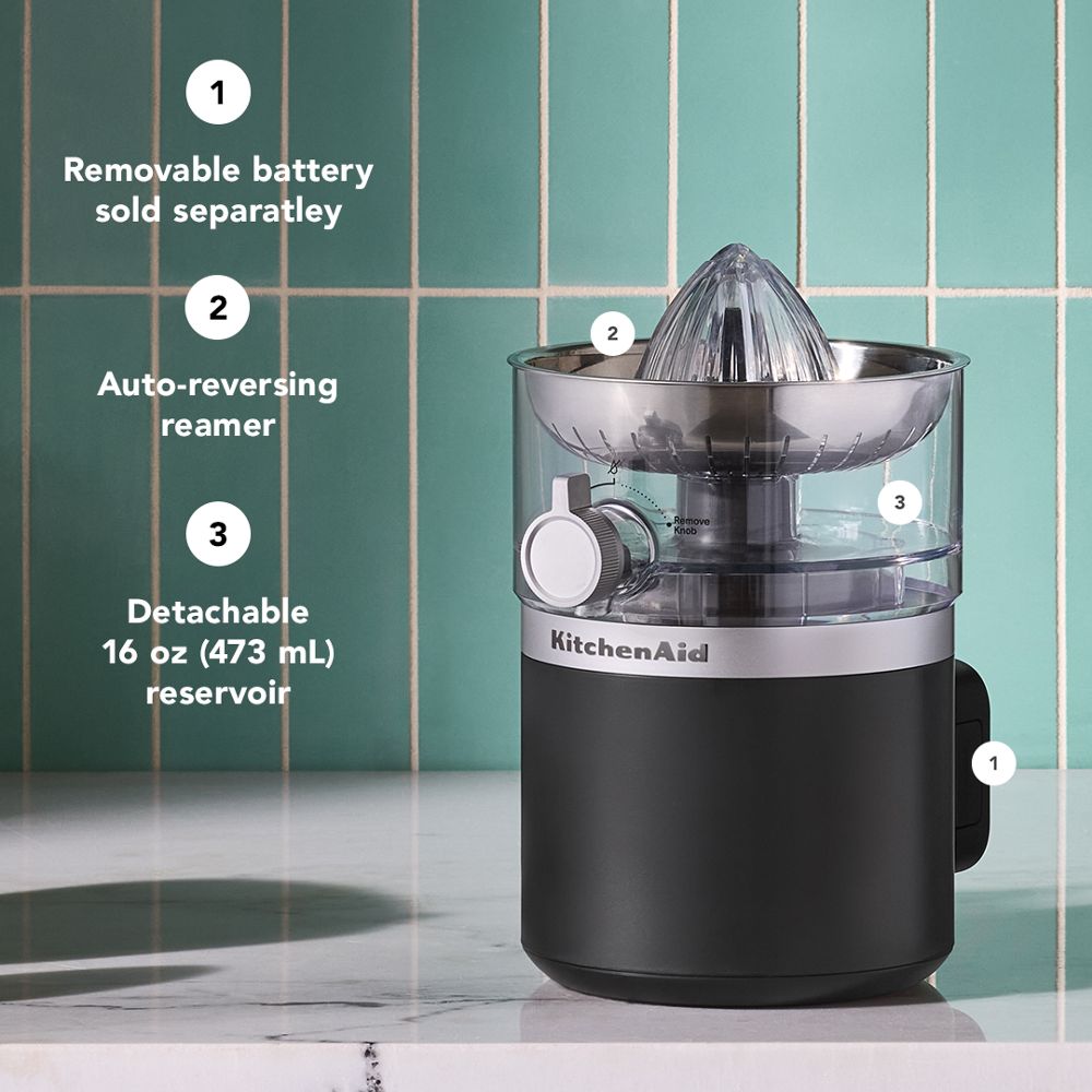 KitchenAid Go™ Cordless Citrus Juicer - battery sold separately