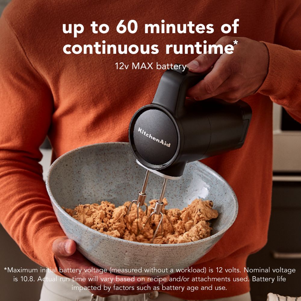 Batteur à main sans fil KitchenAid Go™ - pile vendue séparément