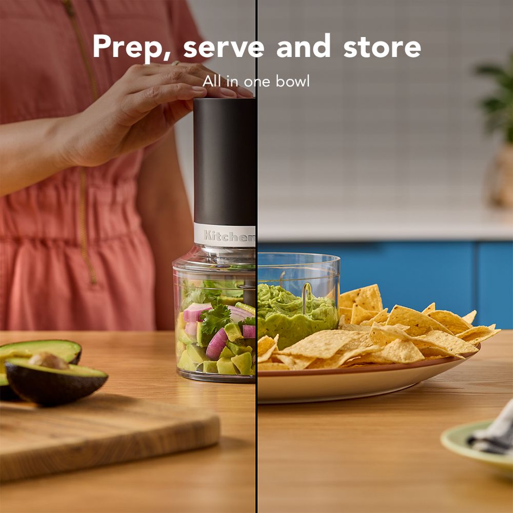 Hachoir descendant sans fil KitchenAid Go™ - Piles vendues séparément