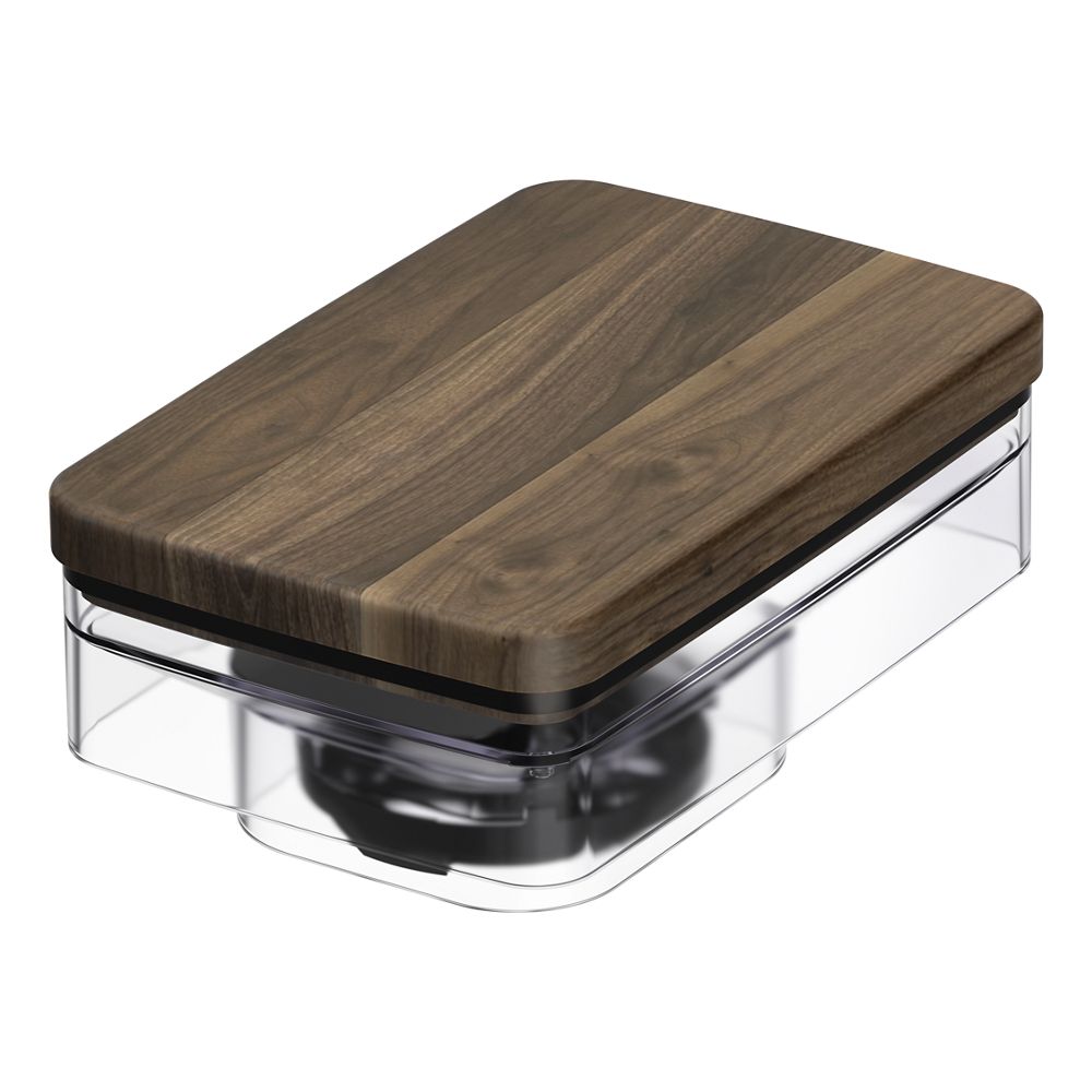 Trousse d'accessoires pour machine à espresso en bois de noyer KitchenAid®