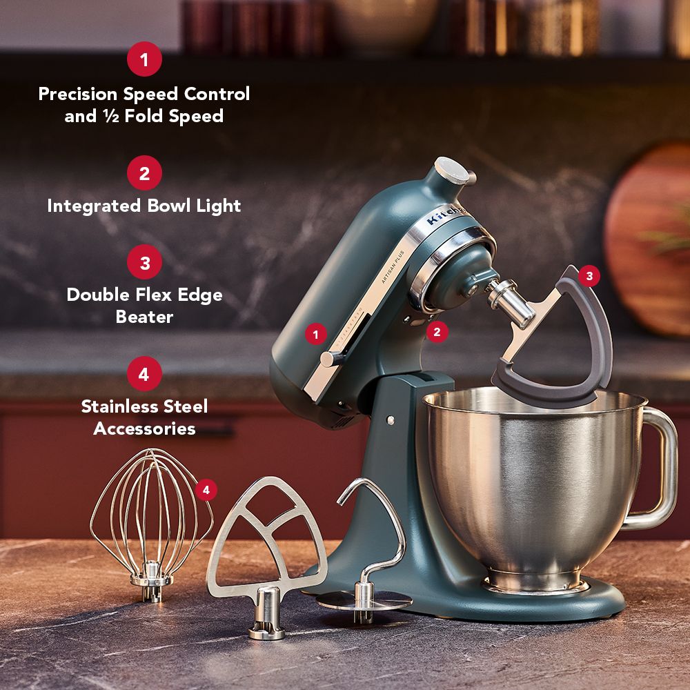Artisan Plus Series 5 Quart Tilt-Head Stand Mixer - Agave