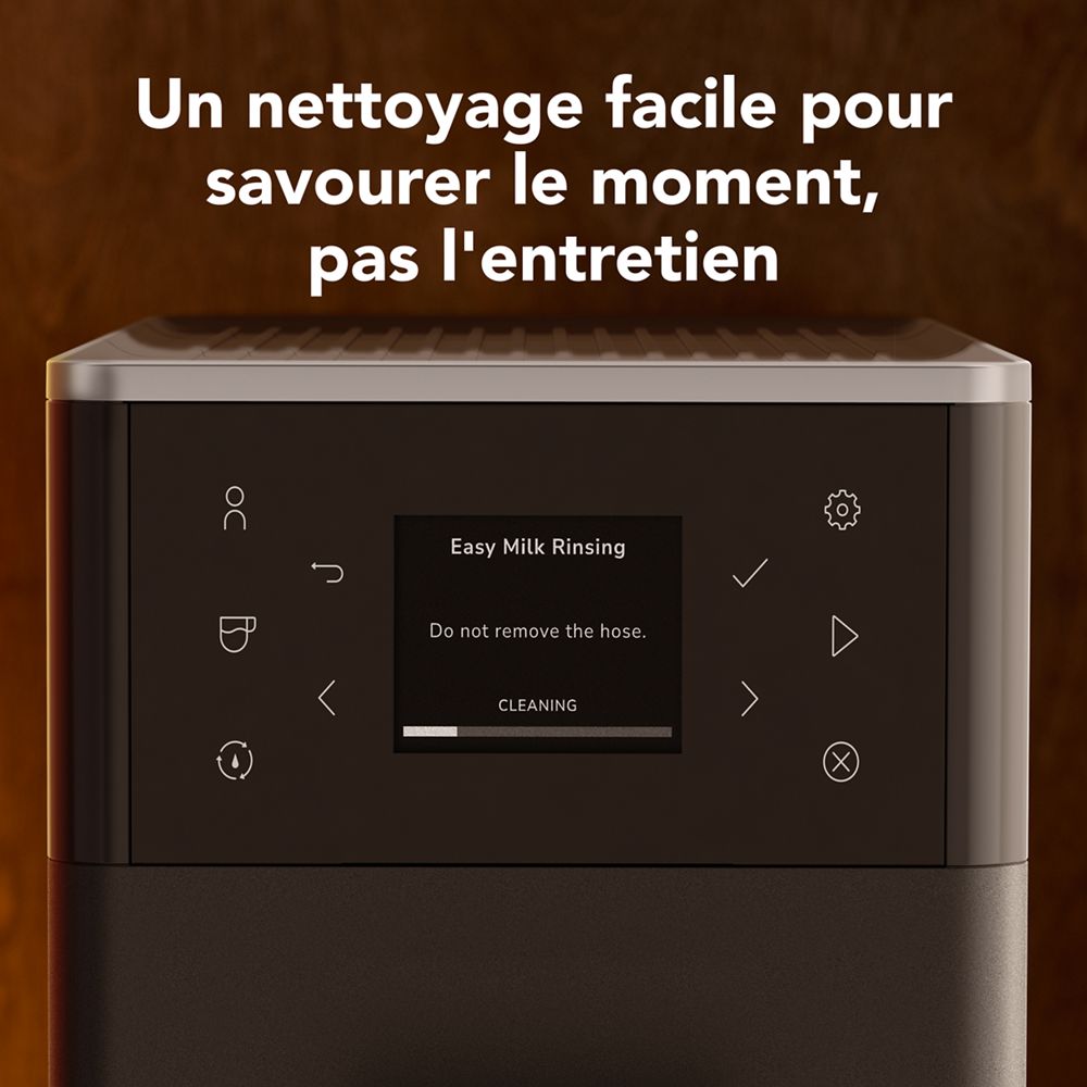 Machine à espresso entièrement automatique KF3 avec moulin - De l’espresso chaud au café glacé, dégustez un café personnalisé dans le confort de chez vous