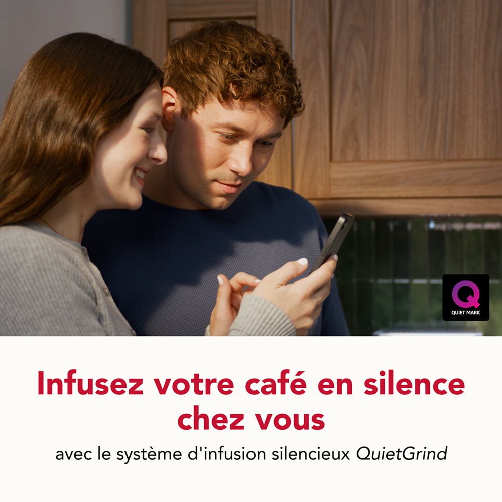 Machine à espresso entièrement automatique KF3 avec moulin - De l’espresso chaud au café glacé, dégustez un café personnalisé dans le confort de chez vous