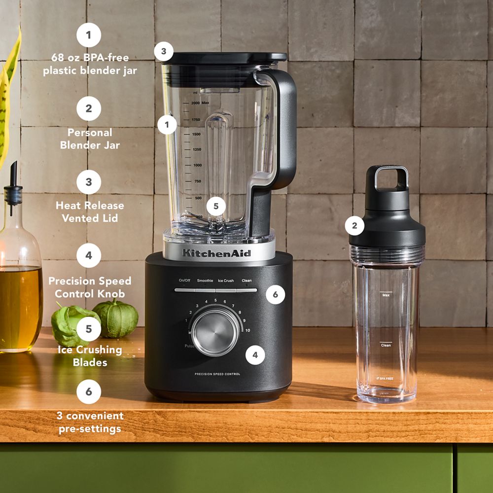 KitchenAid® Pure Power Blender with Personal Blending Jar
