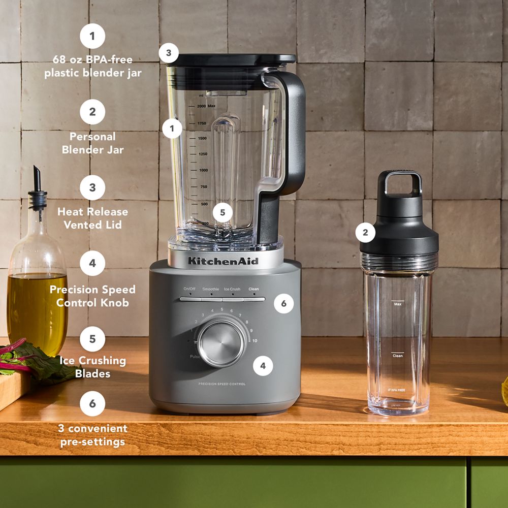 KitchenAid® Pure Power Blender with Personal Blending Jar