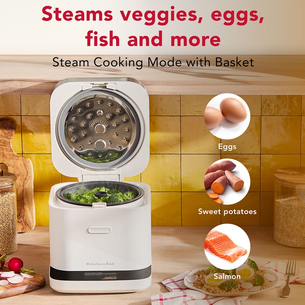 KitchenAid® Compact Grain and Rice Cooker