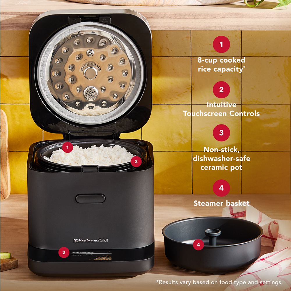 KitchenAid® Compact Grain and Rice Cooker