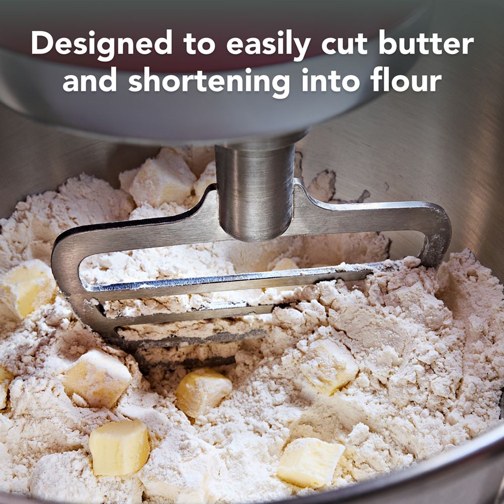 Durable stainless pastry beater for select KitchenAid® tilt-head stand mixers