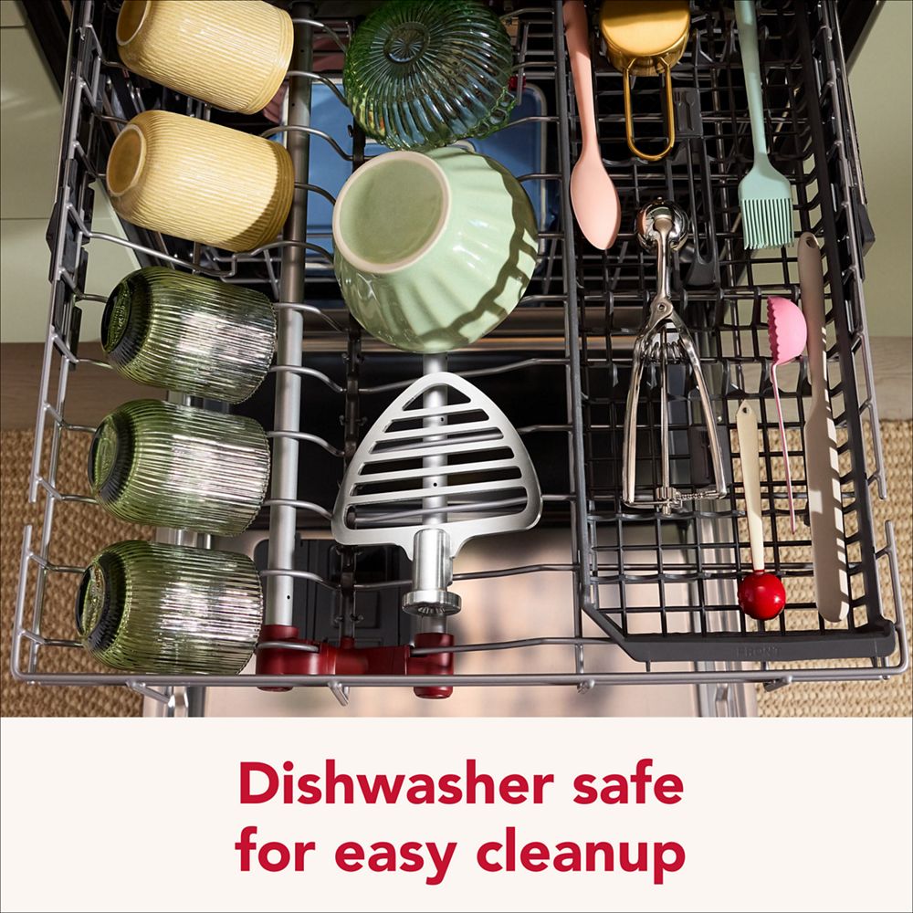 Durable stainless pastry beater for select KitchenAid® tilt-head stand mixers