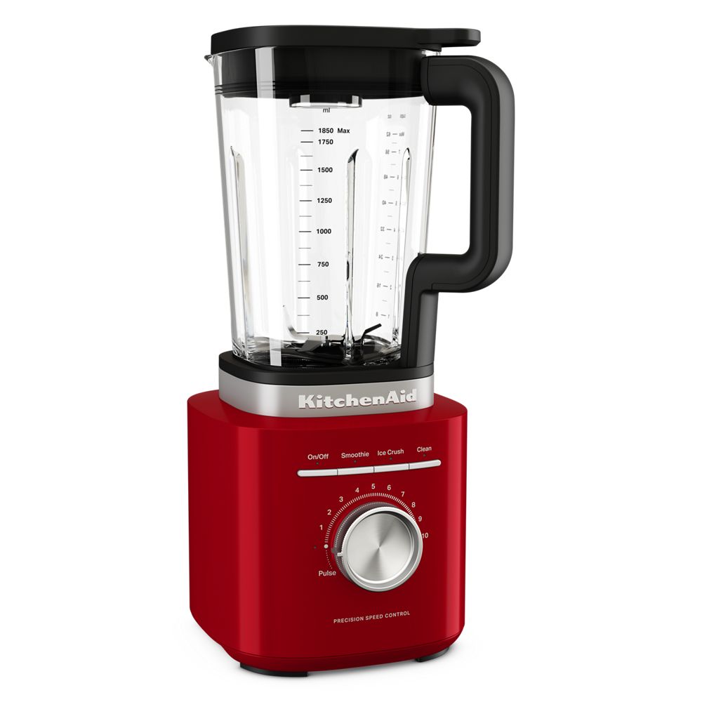Blender 本体 レッド 大容量 キッチン家電 KitchenAid® Pure Power Blender with 62oz Glass Jar - Empire Red