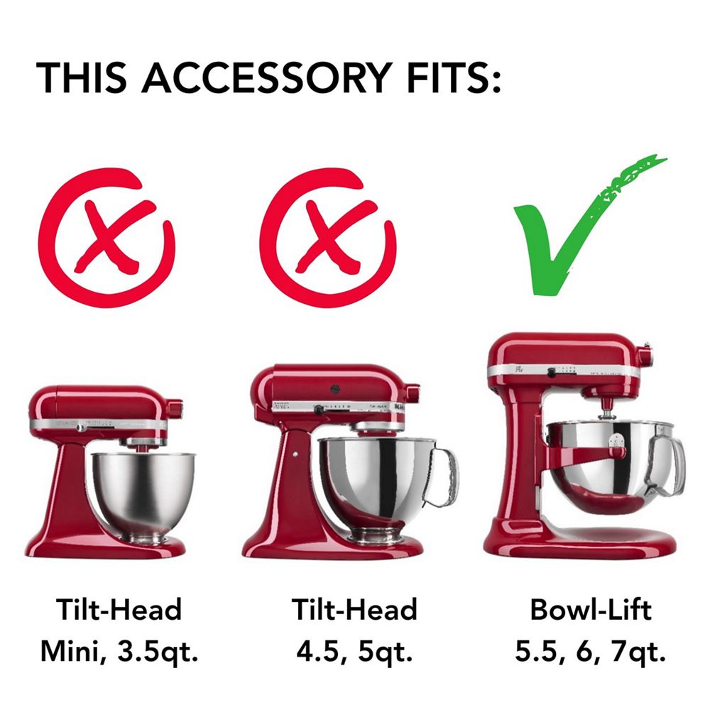 Pastry Beater for KitchenAid® Bowl-Lift Stand Mixers
