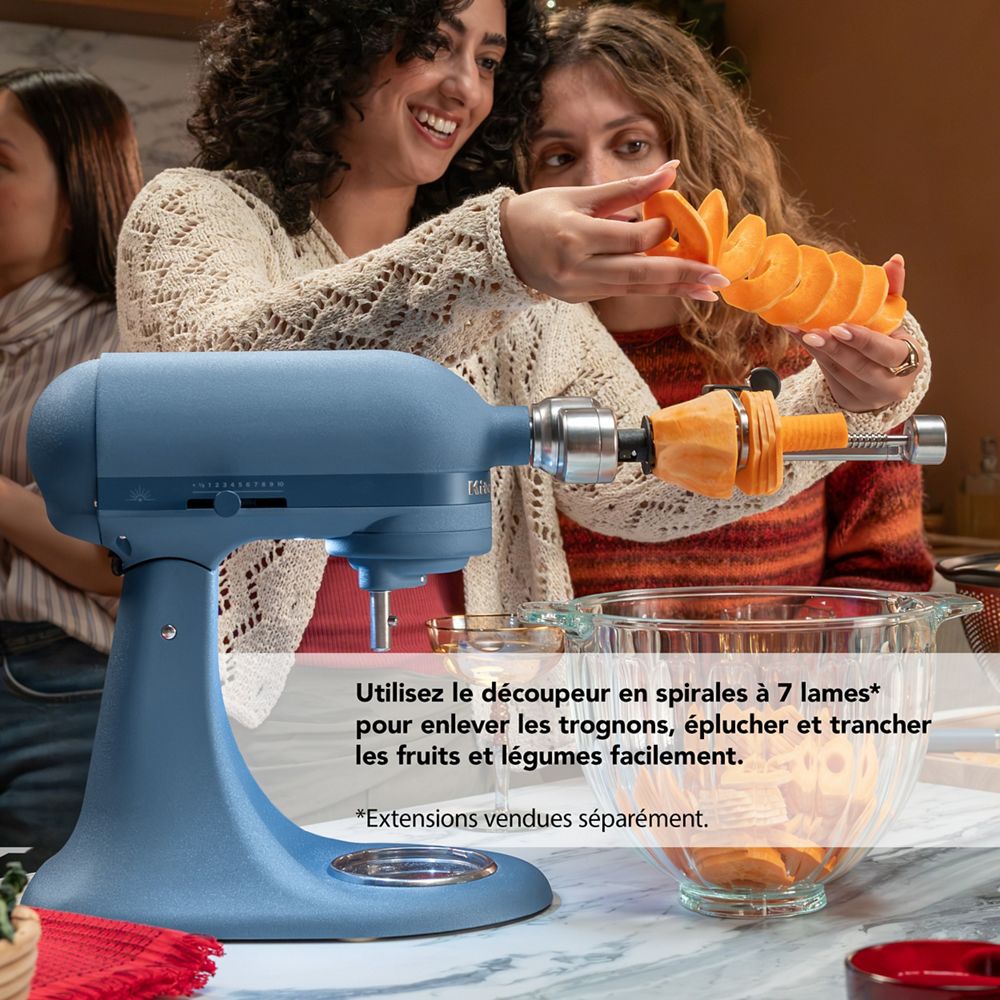 Batteur sur socle à tête inclinable KitchenAid® série Design Luminaire 2026