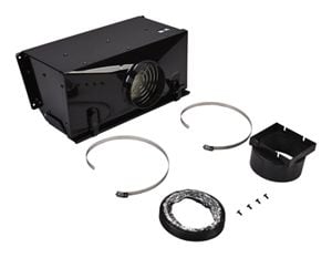 Range Ductless Downdraft Vent Kit, Black